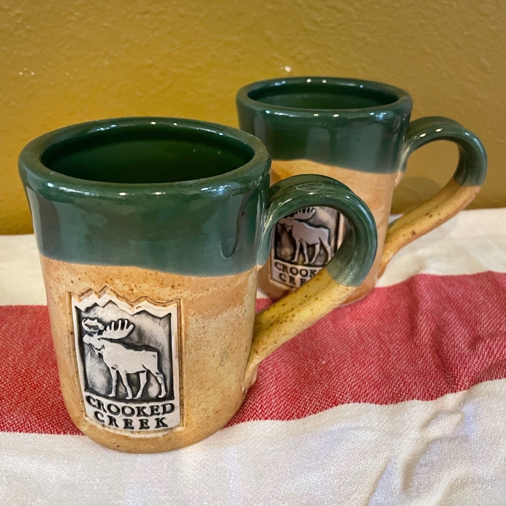 EUC Crooked Creek by Cold Mountain Pottery pottery Coffee Mug Tea Mountain Cozy